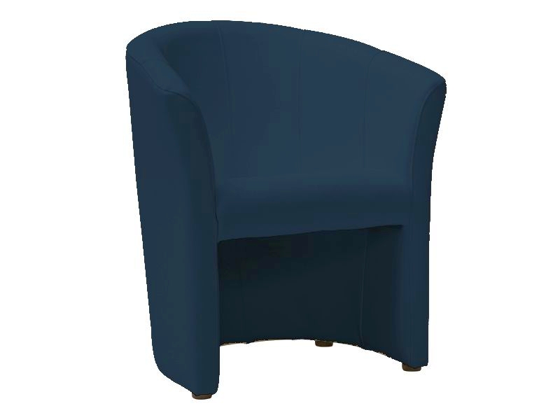 Кресло SIGNAL TM-1, синий / венге, тк. EK-13 