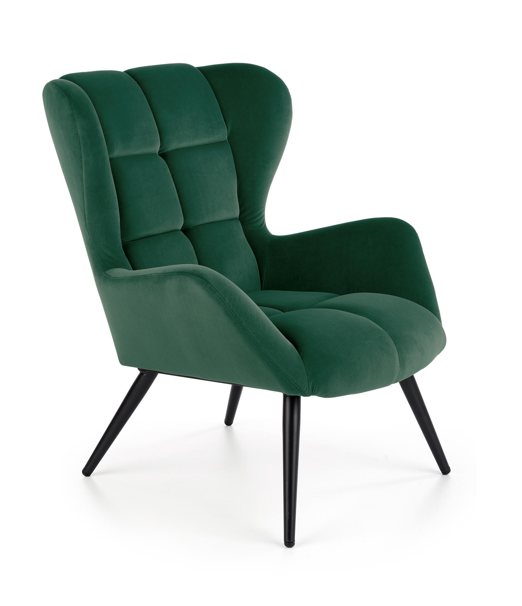 Кресло для отдыха HALMAR TYRION, т.зеленый 