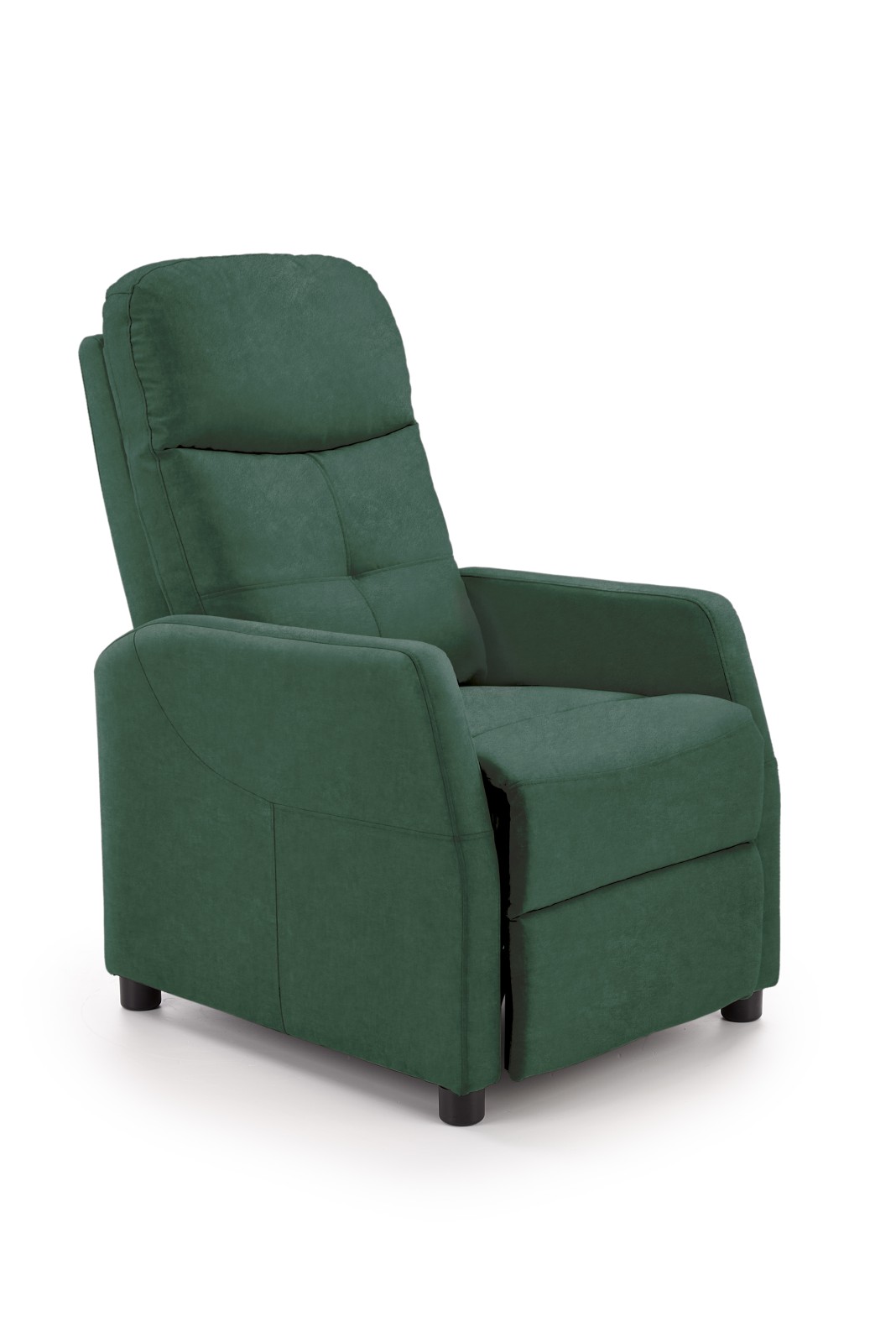 Кресло для отдыха HALMAR FELIPE 2, т.зеленый, тк. BL78 