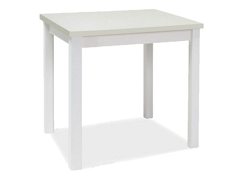 Фото и описание стол signal adam, белый матовый, 90x65