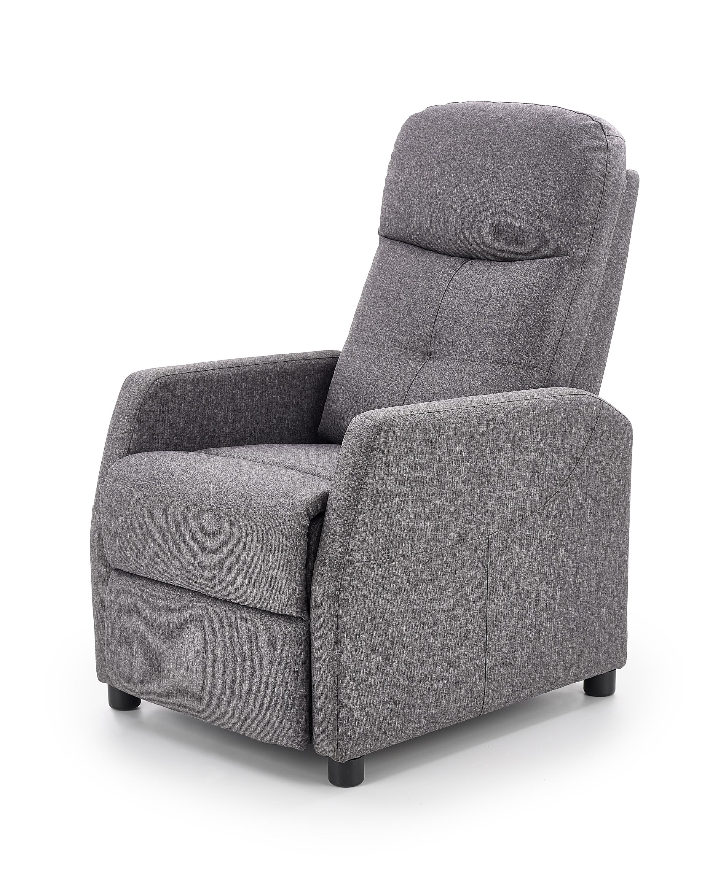 Кресло для отдыха HALMAR FELIPE, т. серый 