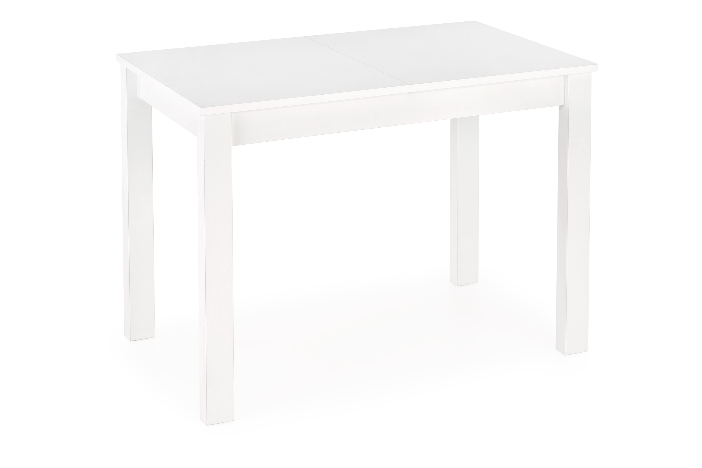 Фото и описание стол раскладной halmar gino, белый / ножки - белый