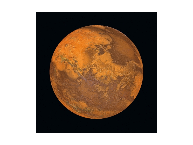 Стеклянная картина SIGNAL MARS, 80X80 