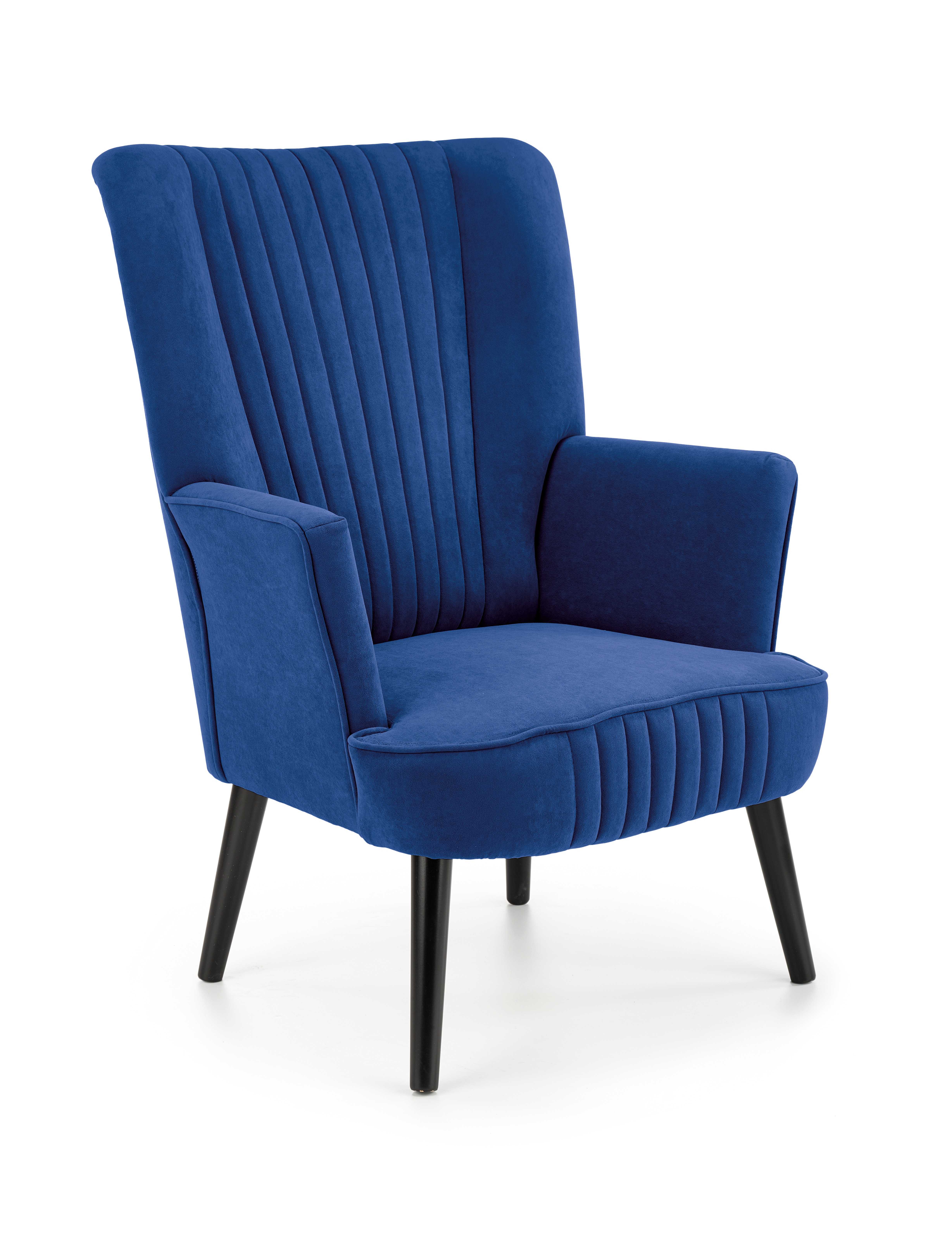 Кресло для отдыха HALMAR DELGADO, синий 