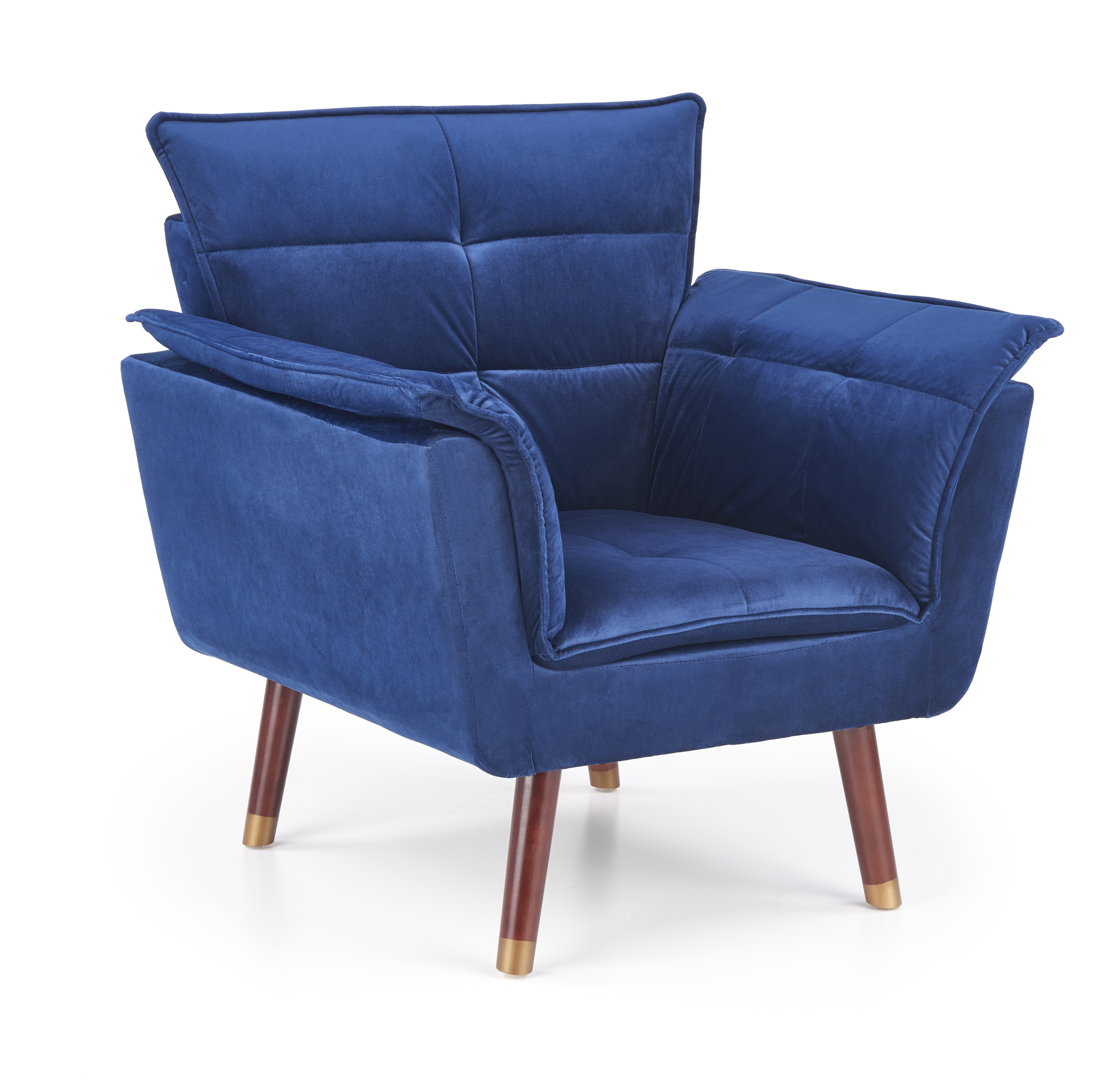 Кресло для отдыха HALMAR REZZO, т. синий 