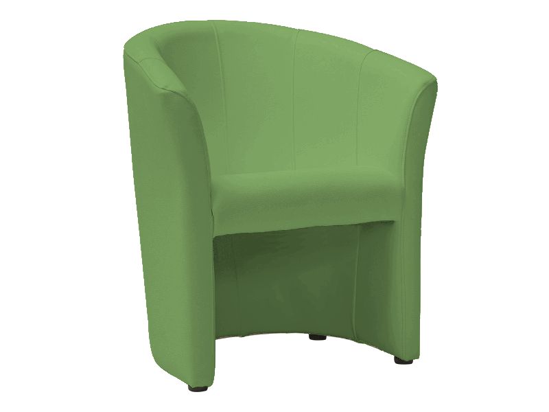 Кресло SIGNAL TM-1, зеленый / венге, тк. EK-11 