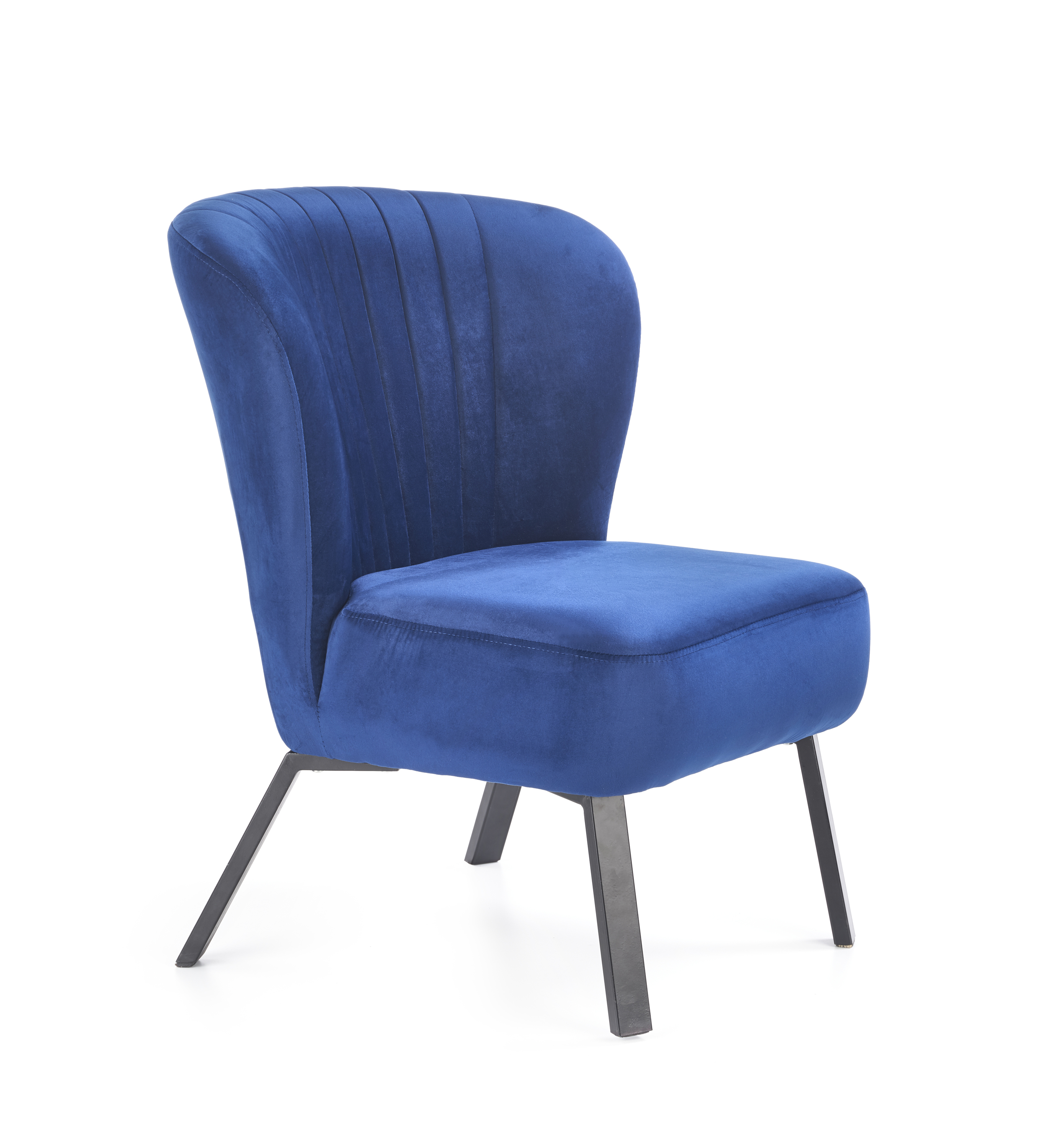 Кресло для отдыха HALMAR LANISTER, т. синий 