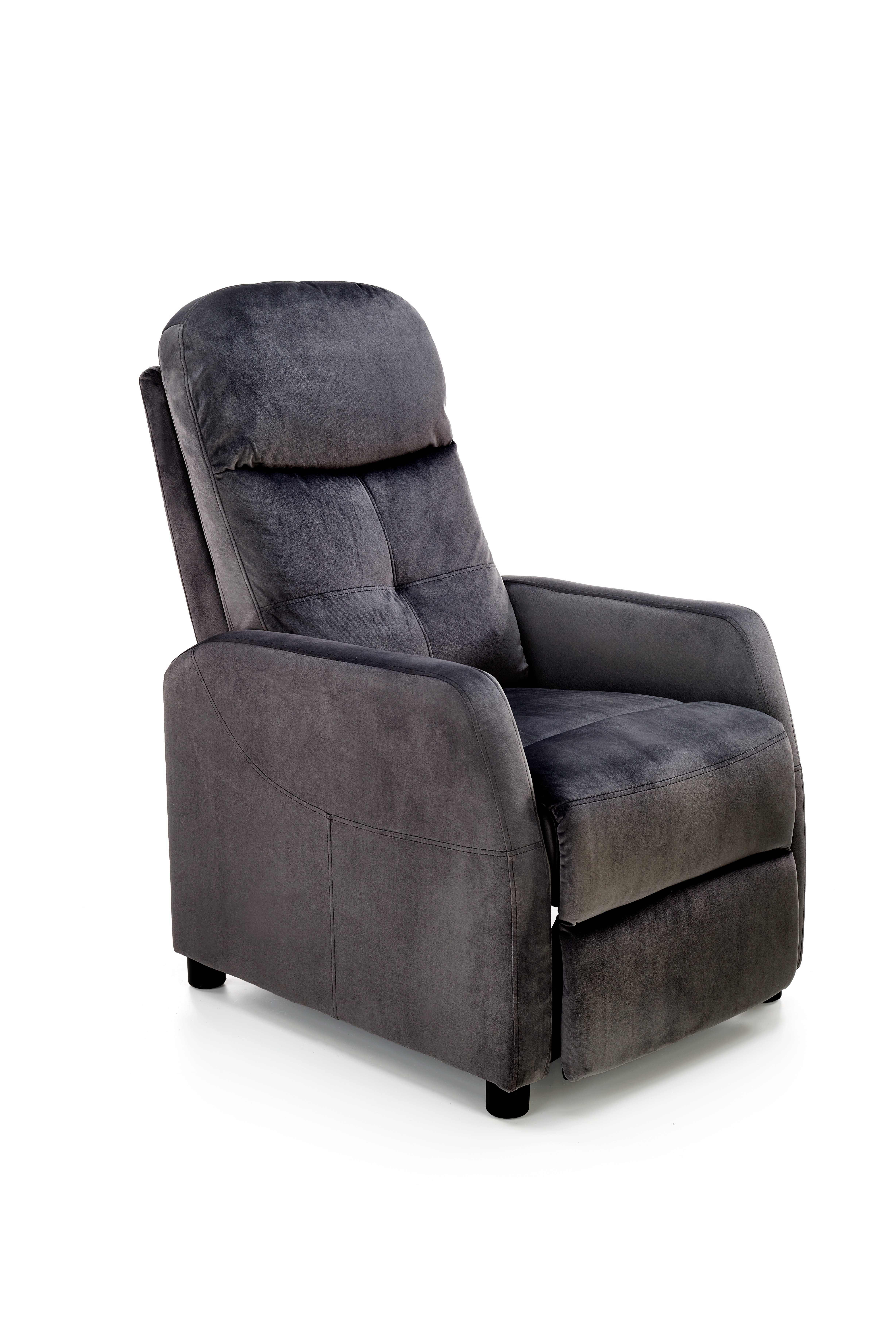 Кресло для отдыха HALMAR FELIPE 2, черный 