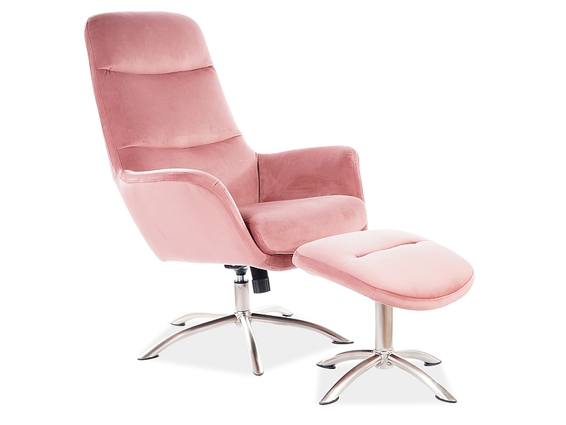 Кресло SIGNAL NIXON VELVET, античный розовый BL52 