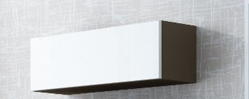 Шкаф VIGO 90 с дверцей, латте / белый глянец 