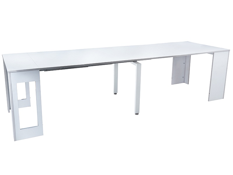 Фото и описание стол signal reno, белый матовый, 60(300)x90