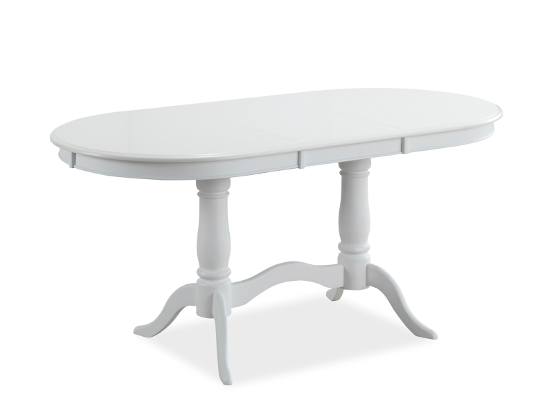 Фото и описание стол signal savona, белый, 120(159)x80
