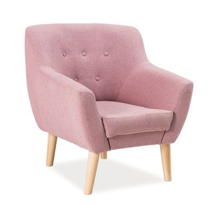 Кресло PMG AMBER, розовый 