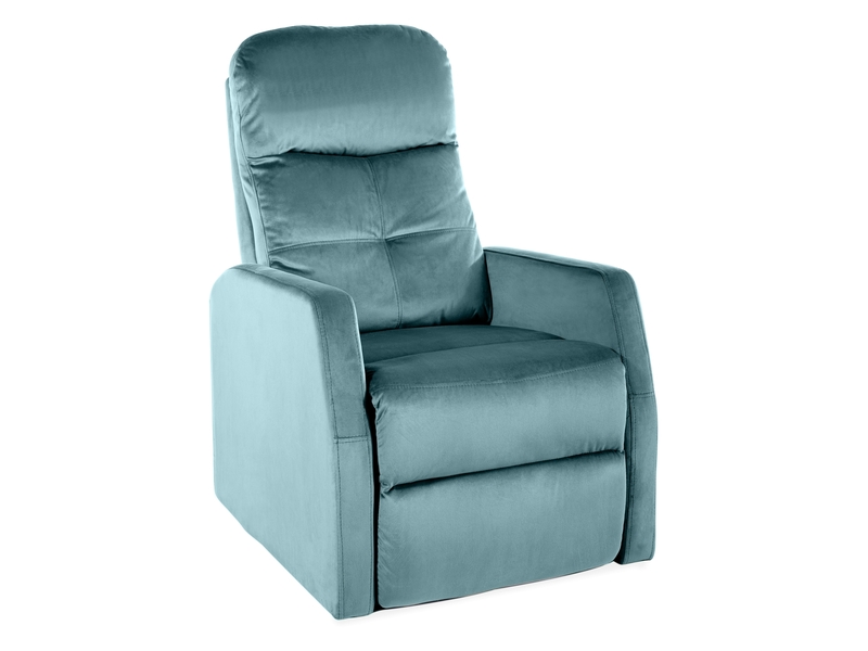 Кресло раскладное SIGNAL ARES VELVET, зеленый, тк.BL78 