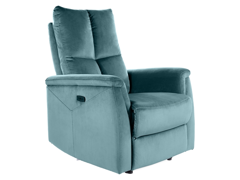 Кресло раскладное SIGNAL NEPTUN VELVET, зеленый, тк.BL78 