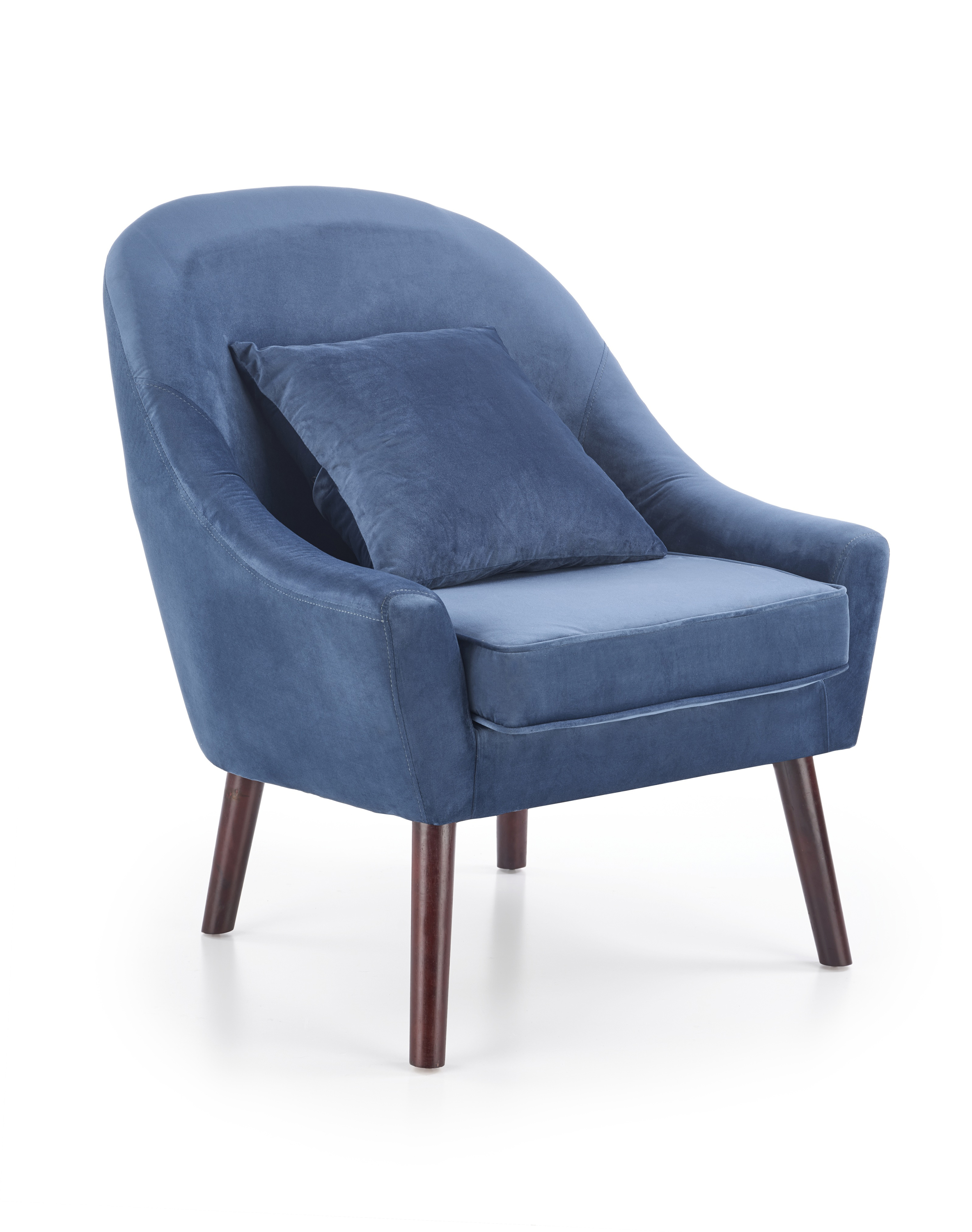 Кресло для отдыха HALMAR OPALE, т. синий 