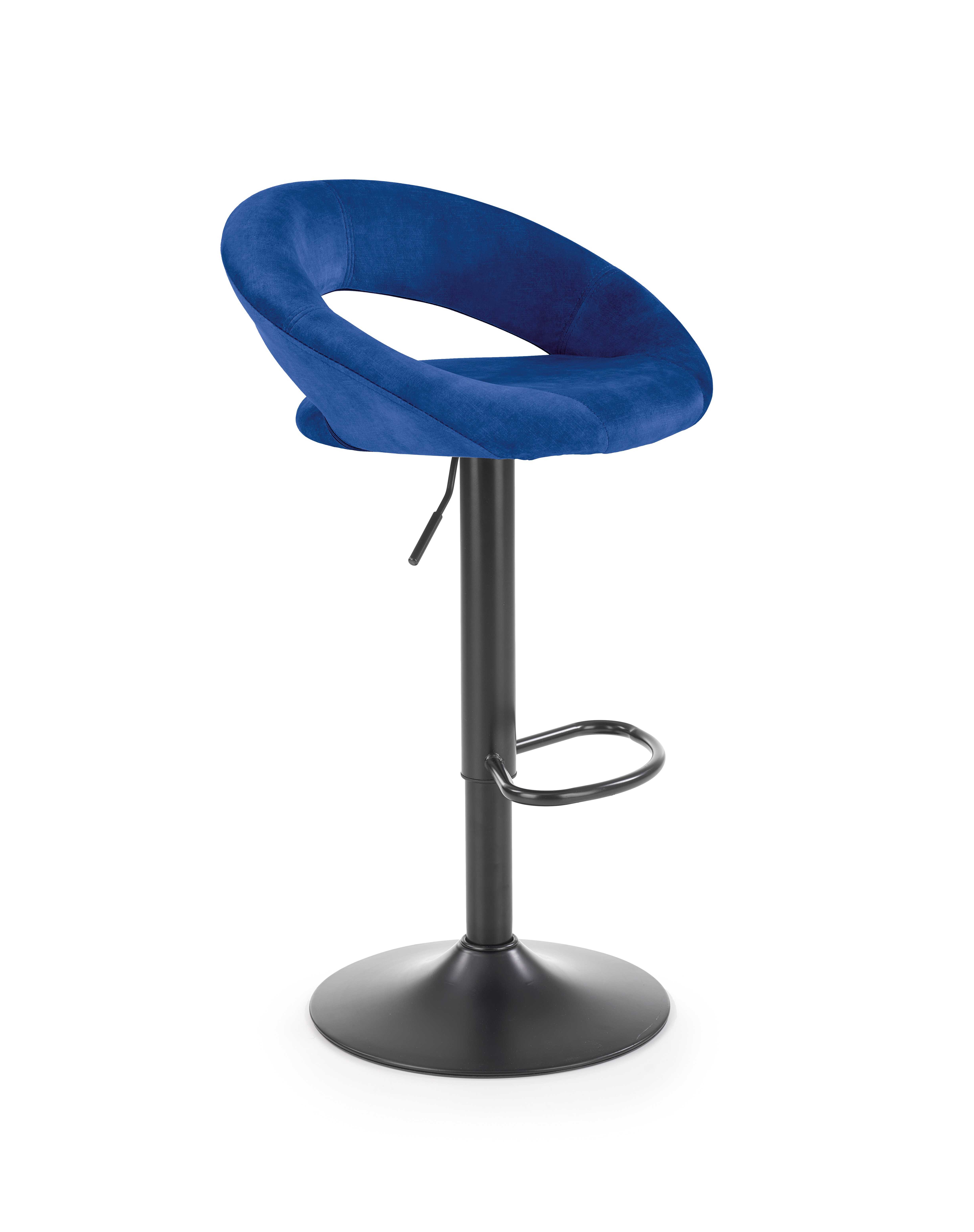 Фото и описание стул барный halmar h102, синий