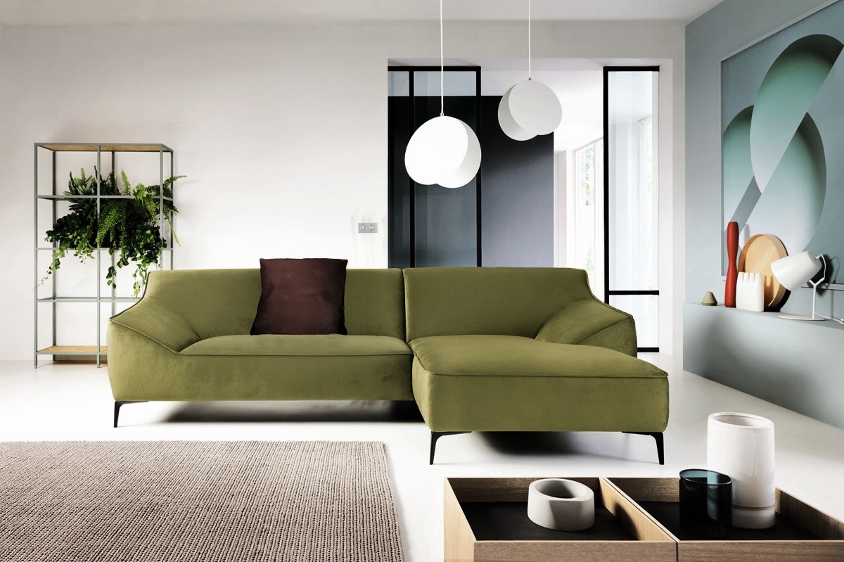 Диван угловой Etap Sofa AUSTIN 2-REC, тк. Brussels KR70084 